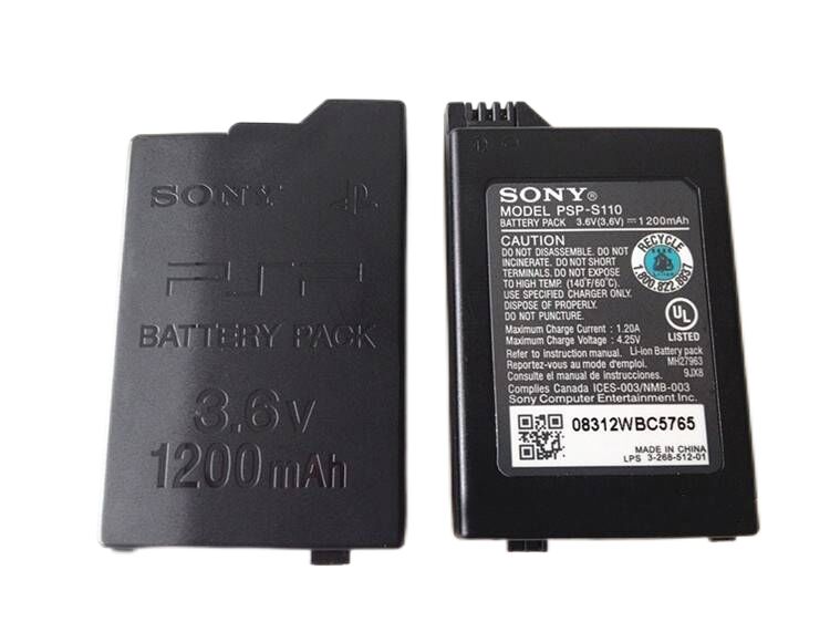 Original 3.6V 1200mAh Akku Sony PSP-2001 PSP-2002 PSP-2003 (image for) Original 3.6V 1200mAh Akku Sony PSP-2001 PSP-2002 PSP-2003