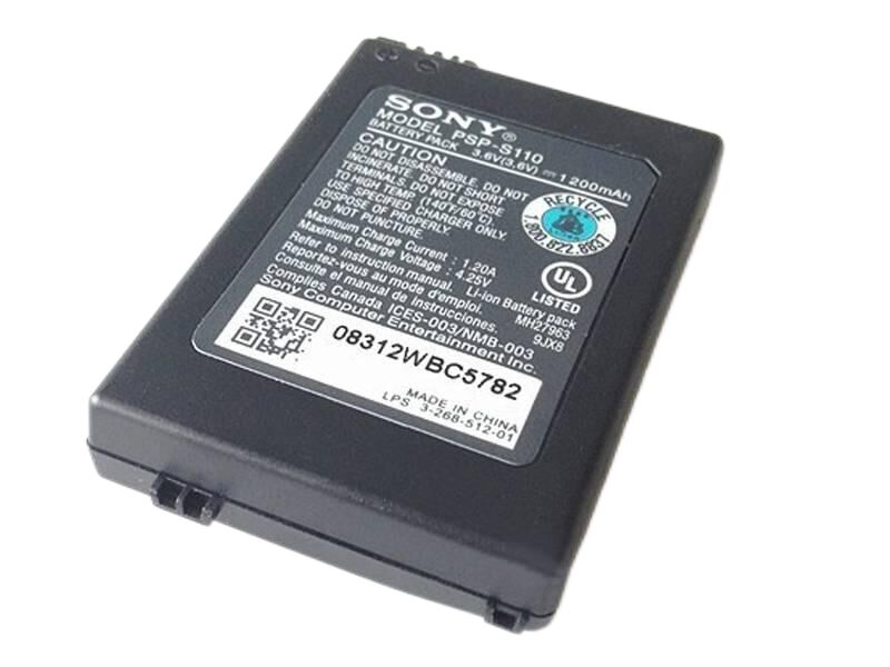 Original 3.6V 1200mAh Akku Sony PSP-2001 PSP-2002 PSP-2003 (image for) Original 3.6V 1200mAh Akku Sony PSP-2001 PSP-2002 PSP-2003