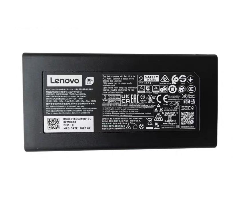 Original 140W Type-C Lenovo ADL140YCC3A Netzteil Ladegerät + Ladekabel (image for) Original 140W Type-C Lenovo ADL140YCC3A Netzteil Ladegerät + Ladekabel