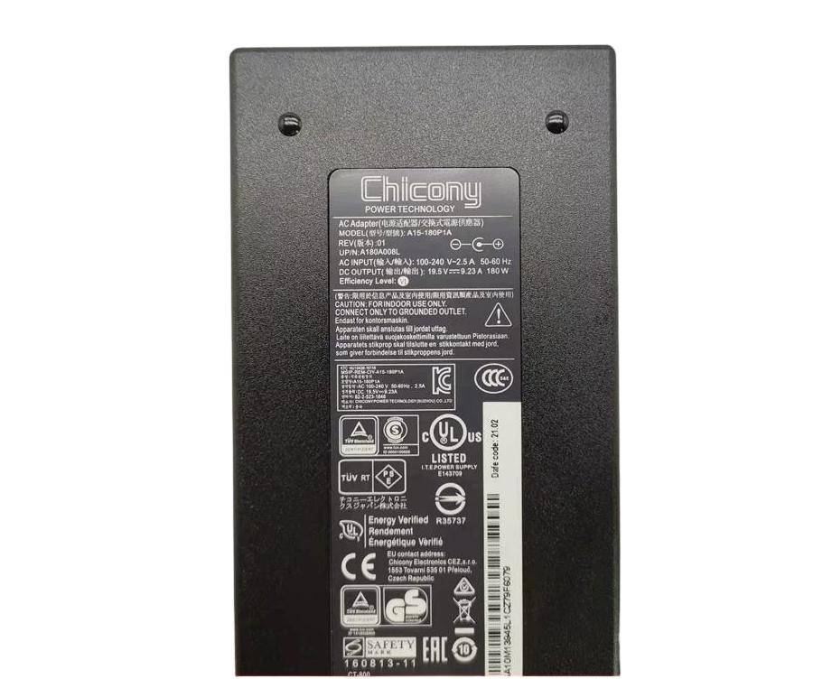 (image for) 180W 19.5V 9.23A Original Aorus X3 Aorus X3 Plus Netzteil Ladegerät + Ladekabel