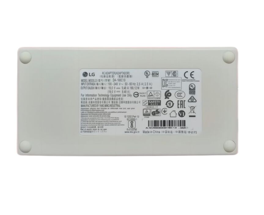 Original 19V 9.48A 180W LG 38BK95C 38BK95C-W Netzteil Ladegerät + Ladekabel (image for) Original 19V 9.48A 180W LG 38BK95C 38BK95C-W Netzteil Ladegerät + Ladekabel