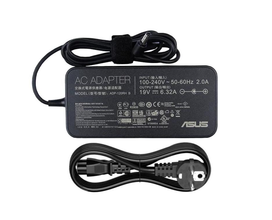 (image for) Original 120W 19V 6.32A Asus 0A001-00064900 Netzteil Ladegerät + Ladekabel
