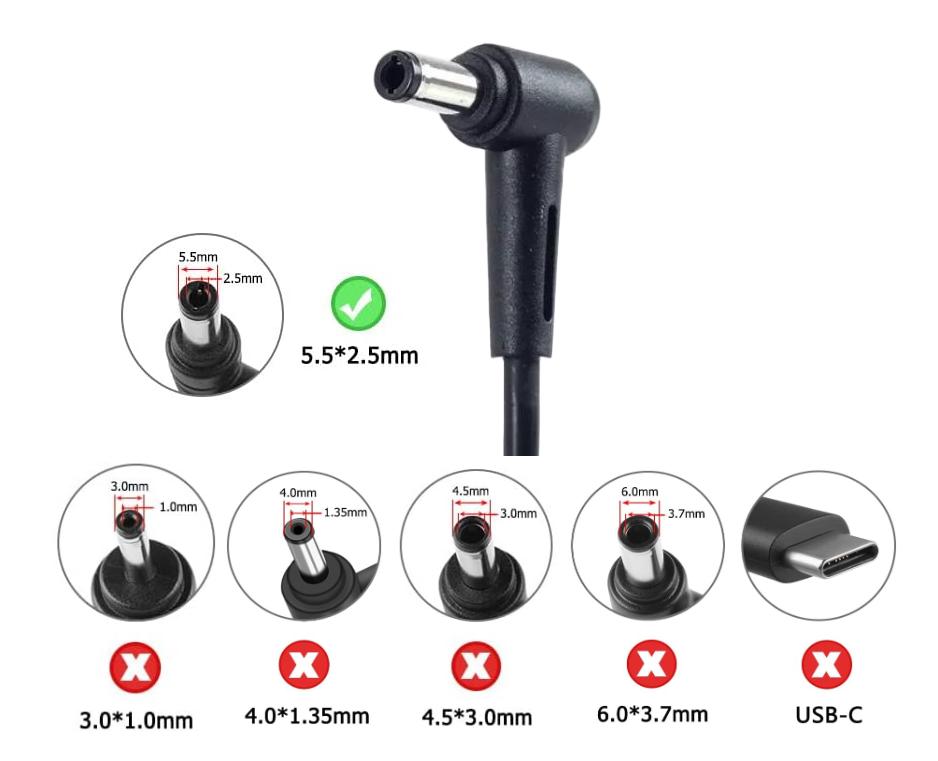 (image for) Original 120W 19V 6.32A Asus A20CD Netzteil Ladegerät + Ladekabel