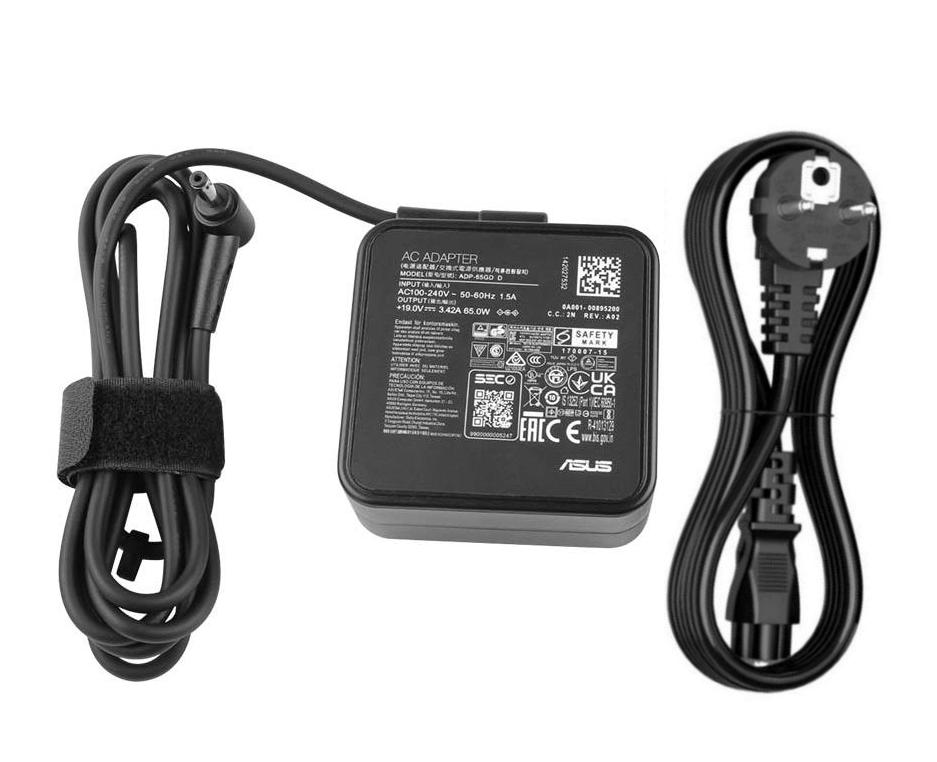 (image for) Original 19V 3.42A 65W Asus VivoBook 17 X712EA-BX177T Netzteil Ladegerät + Ladekabel