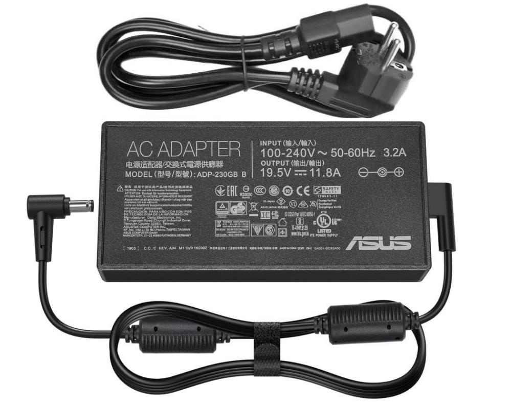(image for) 230W 19.5V 11.8A Original Asus 0A001-00391200 Netzteil Ladegerät + Ladekabel