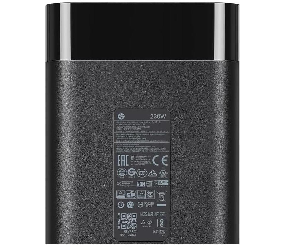 230W 19.5V 11.8A Original HP OMEN 17-an012no 2MF98EA Netzteil Ladegerät + Ladekabel (image for) 230W 19.5V 11.8A Original HP OMEN 17-an012no 2MF98EA Netzteil Ladegerät + Ladekabel