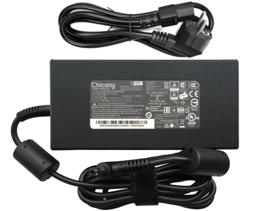 (image for) 20V 11.5A 230W Netzteil Ladegerät Ladekabel Acer Predator PT515-52