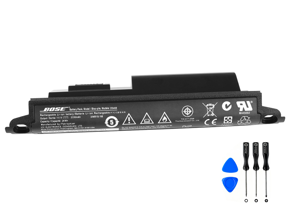 (image for) 2330mAh 26Wh Original Bose 359495 359498 404600 Akku