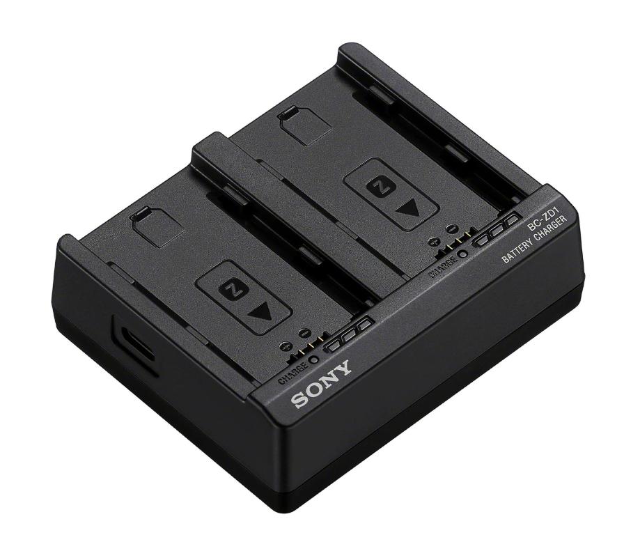(image for) 8.4V 1.6A Original Sony BC-ZD1 Dual-Ladegerät für Sony FX30 Kamera