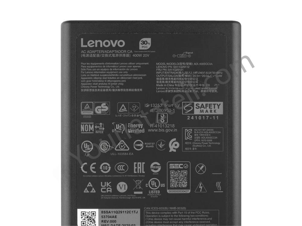 400W 20V 20A Original Netzteil Ladegerät Lenovo Legion Pro 7 16IAX10H 83F50057US (image for) 400W 20V 20A Original Netzteil Ladegerät Lenovo Legion Pro 7 16IAX10H 83F50057US