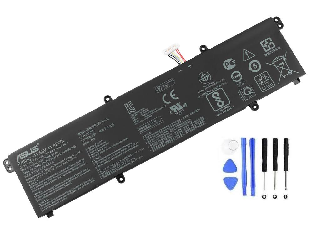 (image for) 3 Zellen 3640mAh 42Wh Original Akku für Asus 0B200-03580000