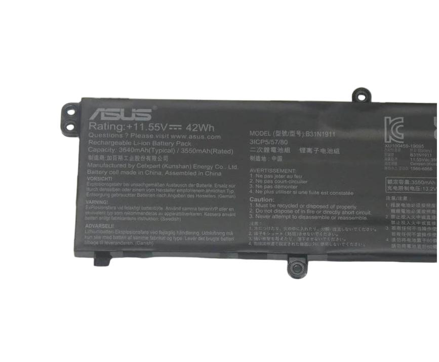 3 Zellen 3640mAh 42Wh Original Akku für Asus VivoBook 14 A413EP-VIPS751 (image for) 3 Zellen 3640mAh 42Wh Original Akku für Asus VivoBook 14 A413EP-VIPS751