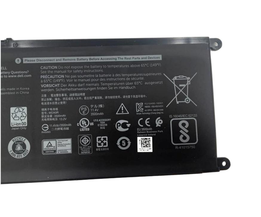 3-Zellen 3500mAh 42Wh Original Akku für Dell Inspiron 13 5378-1739 (image for) 3-Zellen 3500mAh 42Wh Original Akku für Dell Inspiron 13 5378-1739