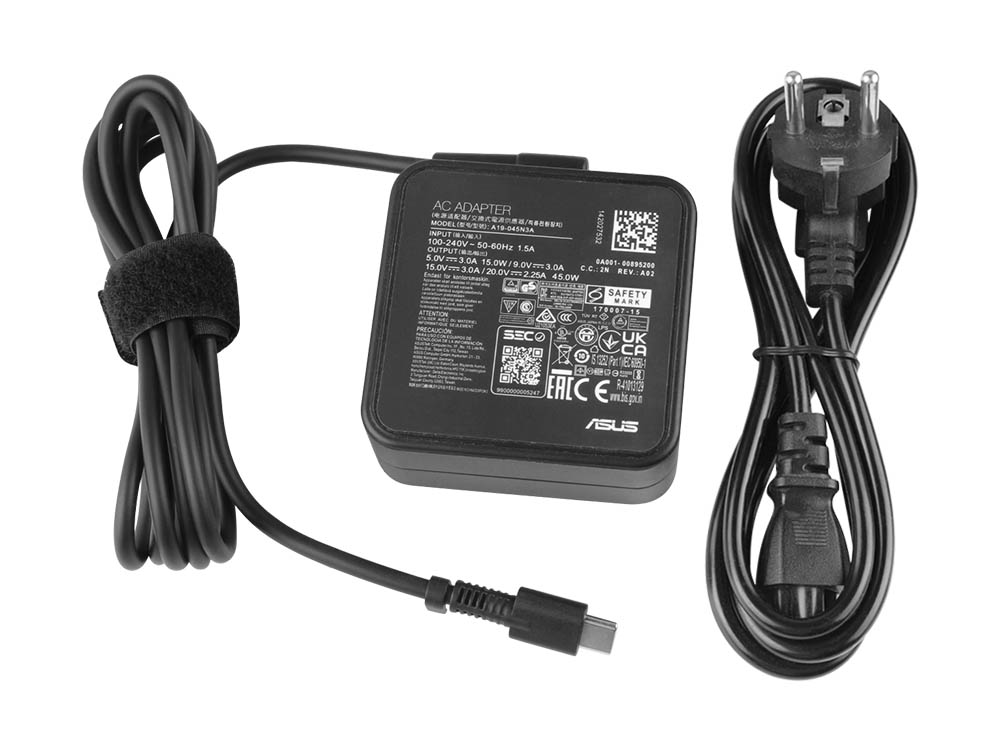 (image for) 45W Type-C Original Acer C733-C6LC C733-C8R2 Netzteil Ladegerät + Ladekabel