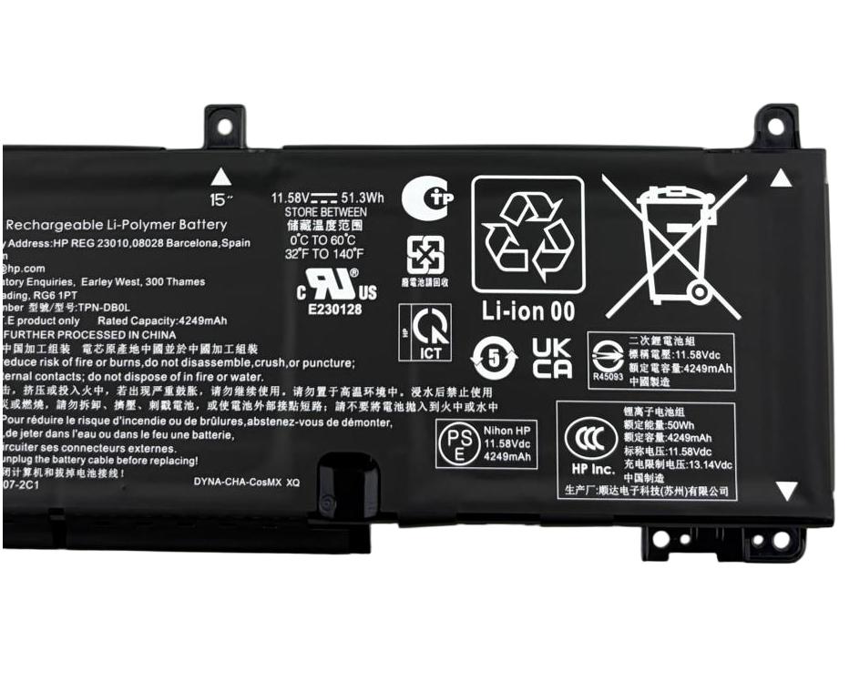 Original 4249mAh 51.3Wh Akku HP EliteBook 630 G9 6F1V5EA (image for) Original 4249mAh 51.3Wh Akku HP EliteBook 630 G9 6F1V5EA