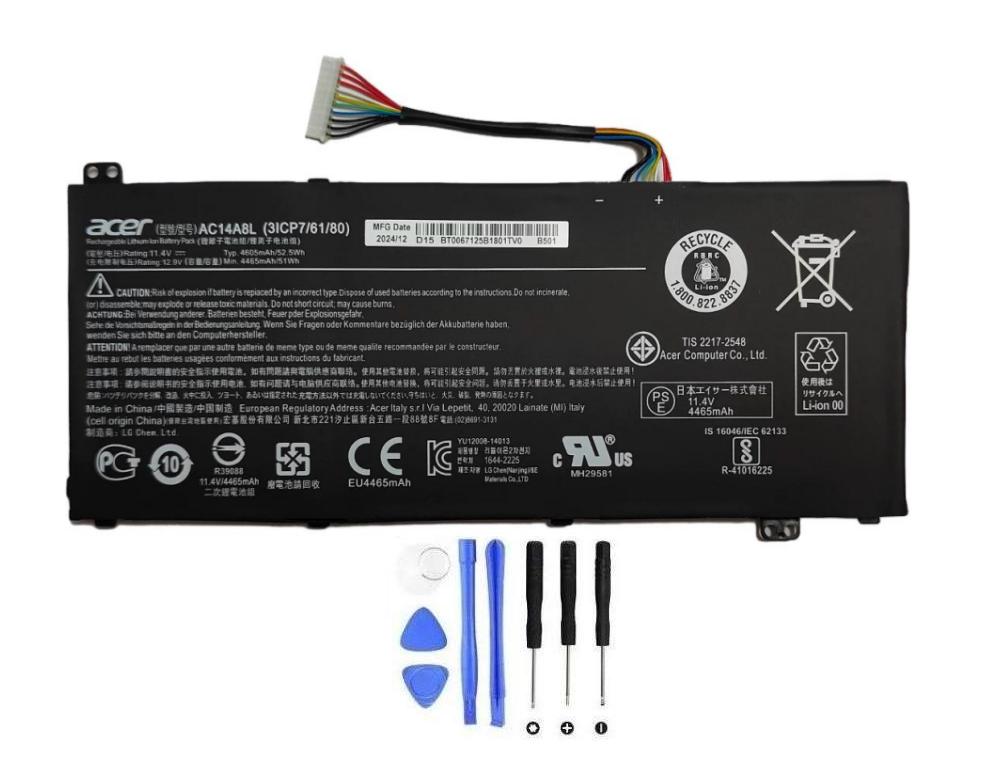 (image for) Original 3-Zellen 4605mAh 52.5Wh Akku Acer Aspire Nitro VN7-791G-50HP