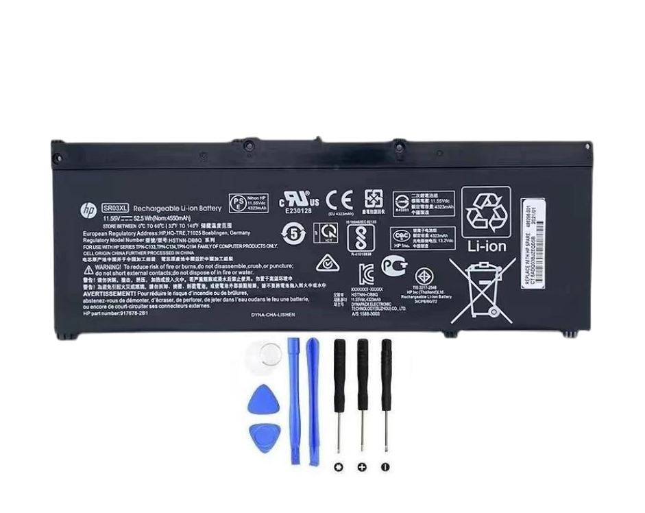 (image for) 4550mAh 52.5Wh 3 Zellen Original Akku HP Envy x360 15-cn0000