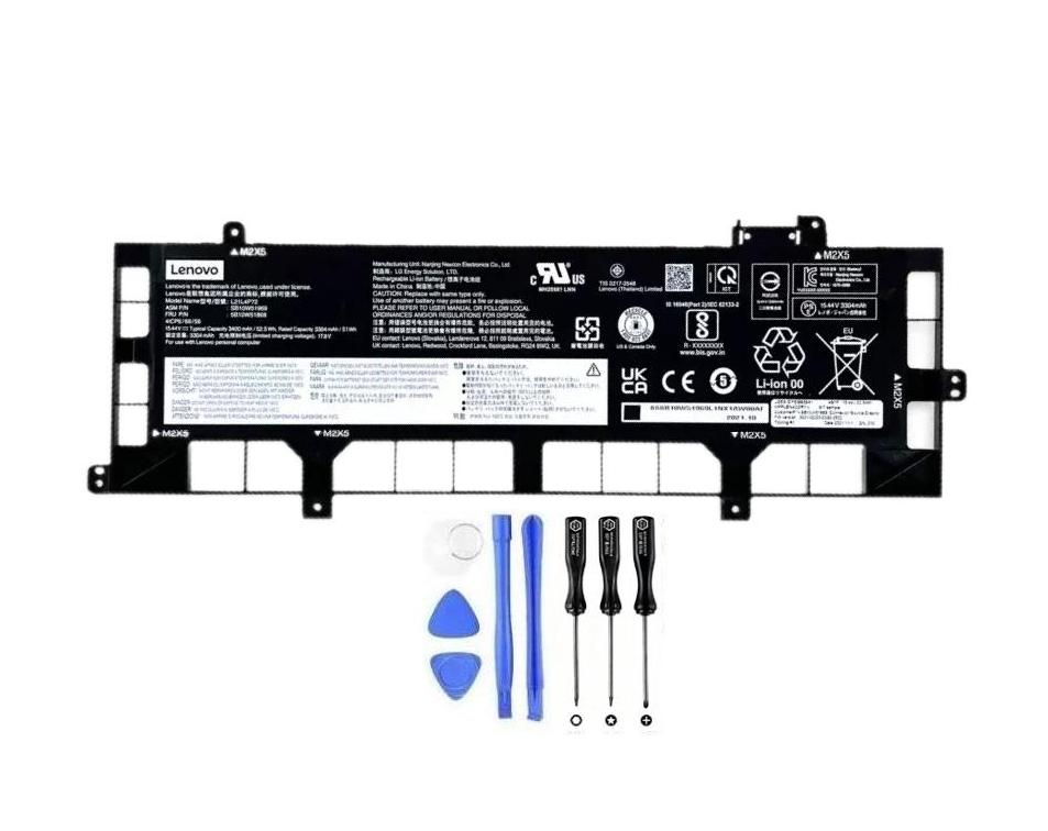 (image for) Original 3400mAh 52.5Wh Akku Lenovo ThinkPad P16s Gen 1 21BT0007MB