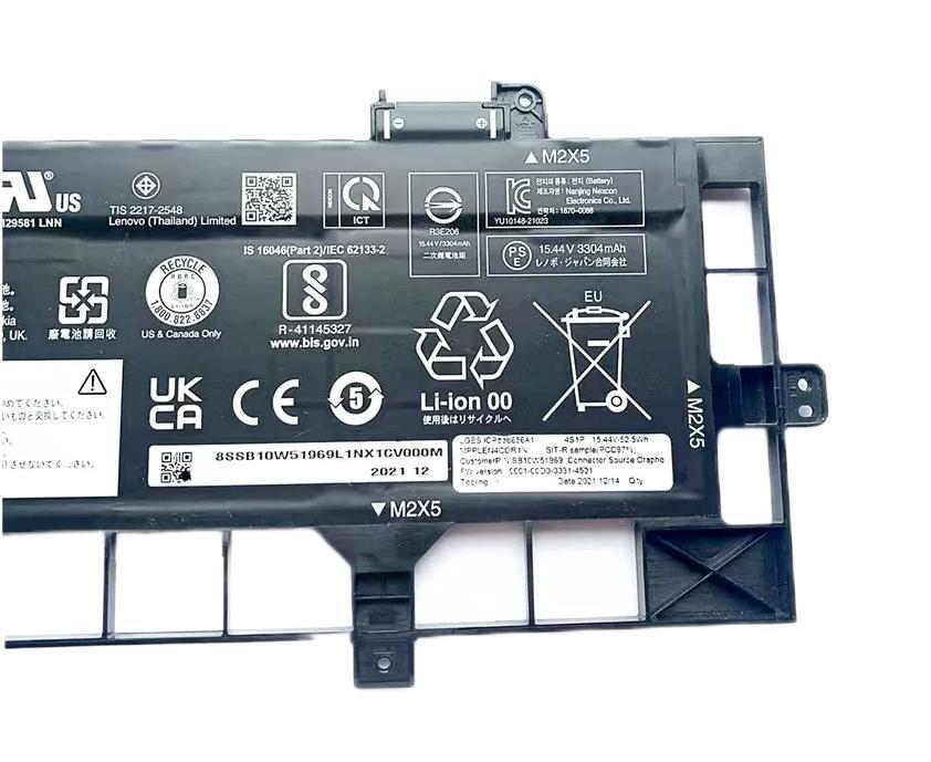 Original 3400mAh 52.5Wh Akku Lenovo L21D4P72 (image for) Original 3400mAh 52.5Wh Akku Lenovo L21D4P72