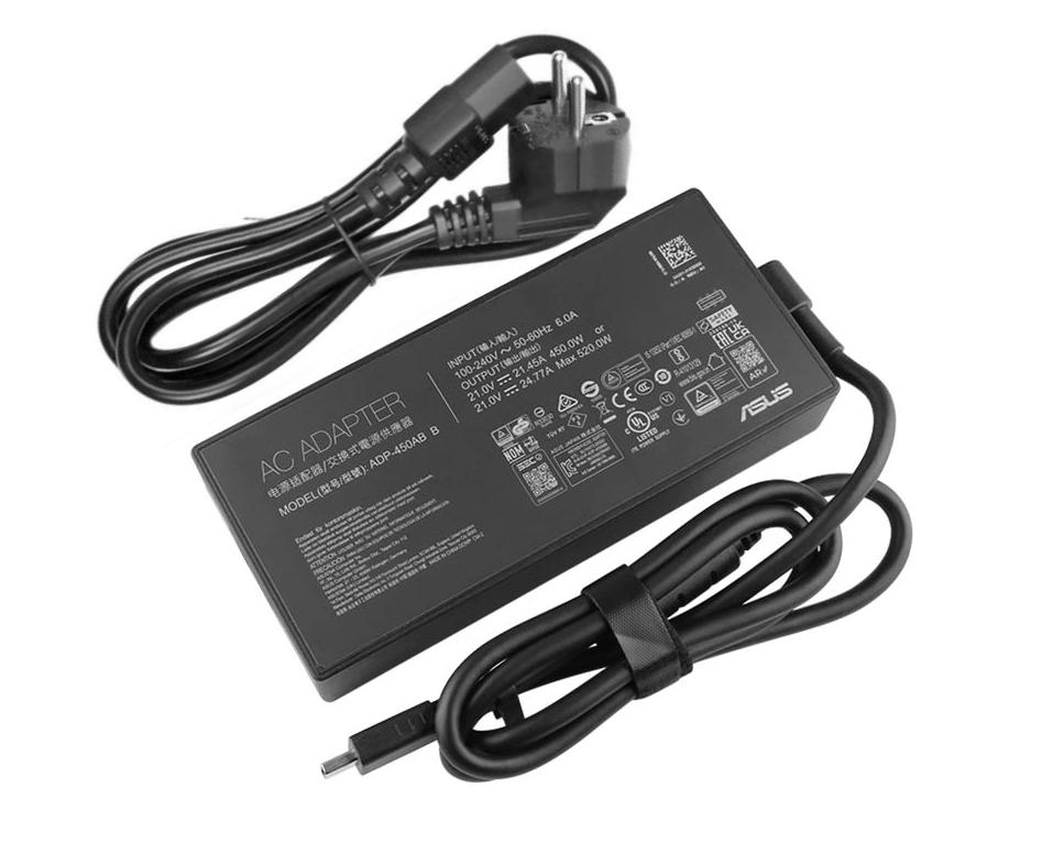 (image for) Original 450W/520W Asus 0A001-01630000 Rectangle Conn Netzteil Ladegerät + Ladekabel