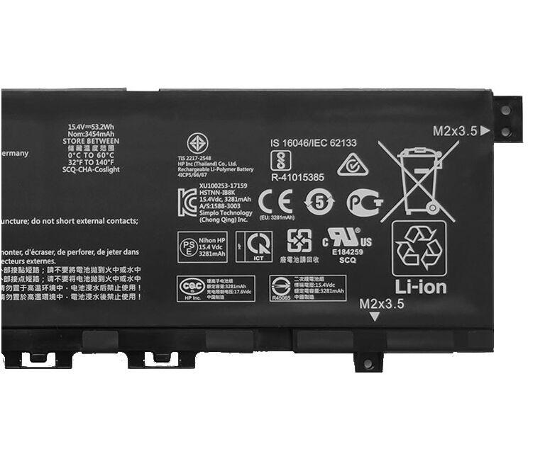 Original 4 Zellen 3454mAh 53.2Wh Akku HP Envy 13-ah0000 13-ah0040tx 13-ah0006no (image for) Original 4 Zellen 3454mAh 53.2Wh Akku HP Envy 13-ah0000 13-ah0040tx 13-ah0006no
