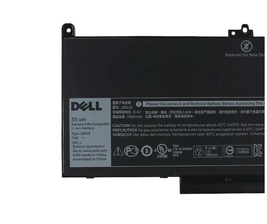 Original 4-Zellen 7080mAh 55Wh Dell 0J60J5 Akku (image for) Original 4-Zellen 7080mAh 55Wh Dell 0J60J5 Akku