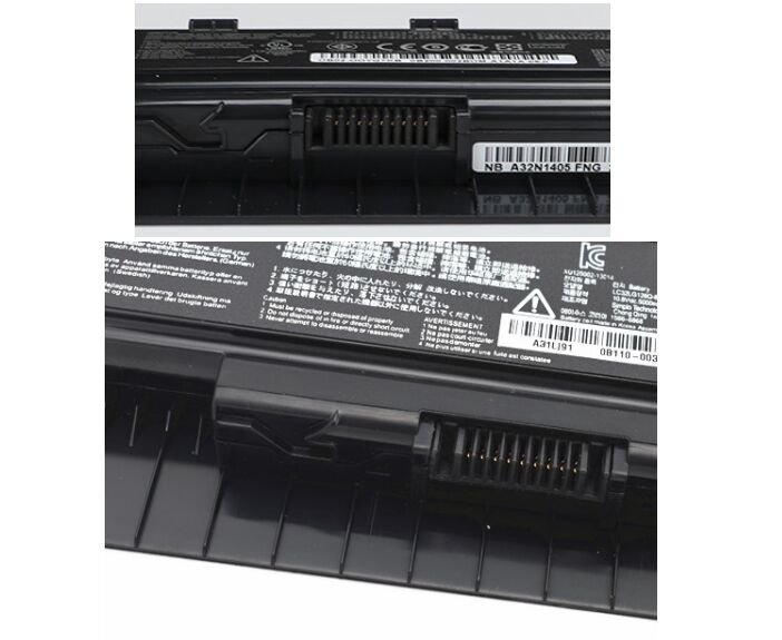Original 6 Zellen 5200mAh 56Wh Akku Asus N551JW-1A (image for) Original 6 Zellen 5200mAh 56Wh Akku Asus N551JW-1A