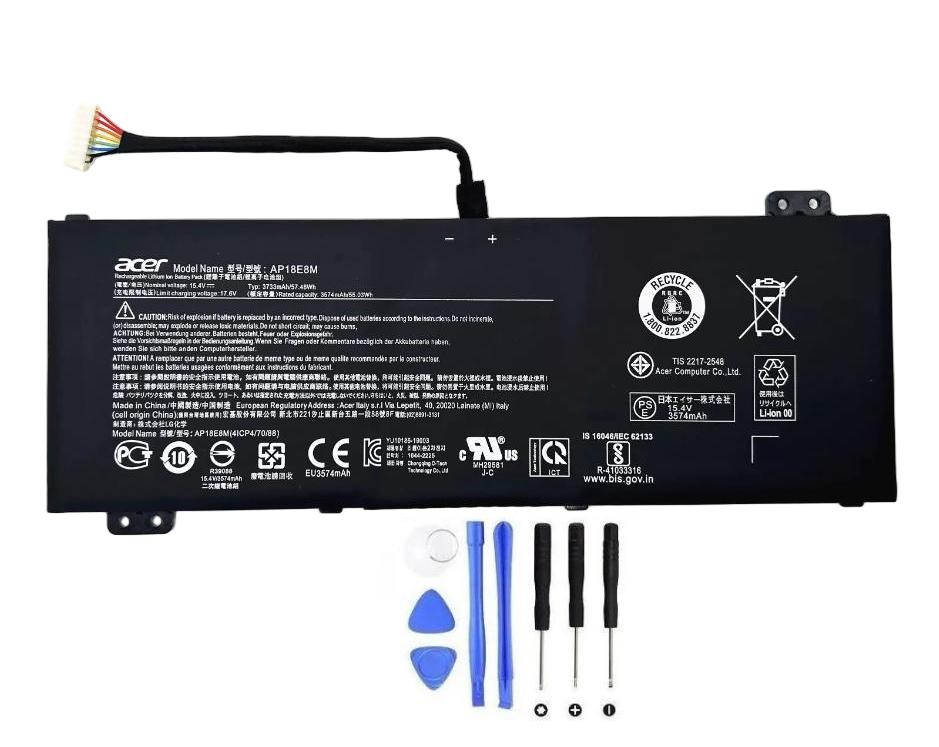 (image for) 3 Zellen 3733mAh 57.48Wh Akku für Acer 4ICP4/70/88 AP18E8M