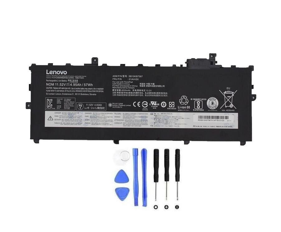 (image for) 57Wh 4950mAh Original Akku Lenovo 01AV429