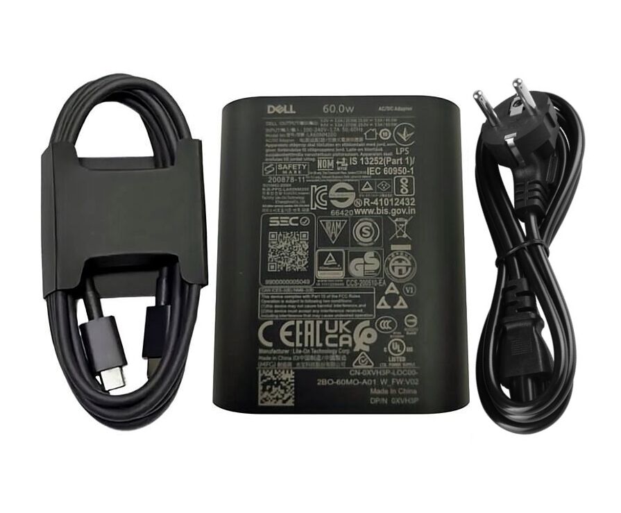(image for) Original 60W Type-C Dell 022JKR 22JKR Netzteil Ladegerät + Ladekabel