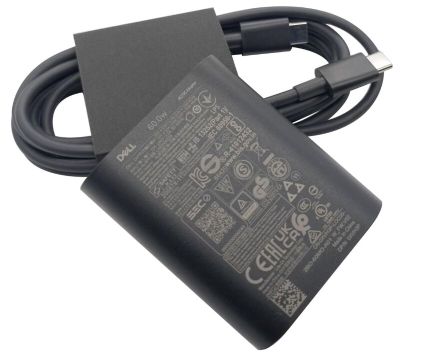 (image for) Original 60W Type-C Dell Latitude 13 (5330-DDRHP) Netzteil Ladegerät + Ladekabel