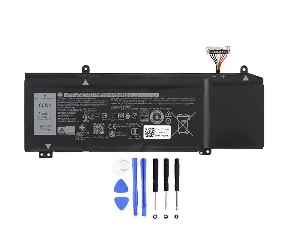 (image for) Original 4 Zellen 3750mAh 60Wh Akku Dell ALW15M-D1525S