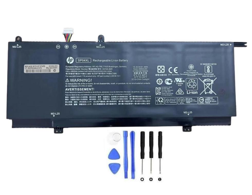 (image for) Original 4-Zellen 3990mAh 61.4Wh Akku HP L28538-1C1 L28538-1C2 L28538-AC1