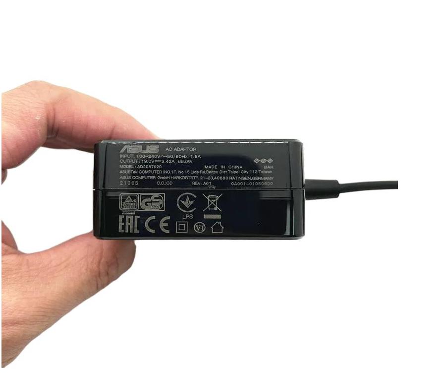 Original 19V 3.42A 65W Asus K31DA K31DAG Netzteil Ladegerät (image for) Original 19V 3.42A 65W Asus K31DA K31DAG Netzteil Ladegerät