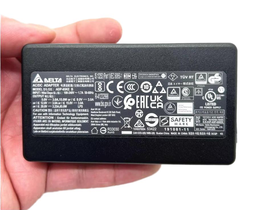 (image for) 65W USB-C Type-C Netzteil Ladegerät Acer Aspire Vero AV15-52-79Q9