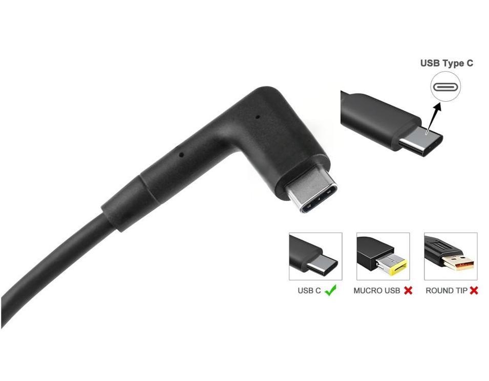 (image for) 65W USB-C Type-C Netzteil Ladegerät Fujitsu Lifebook E5511 (MFA:07570BK-STF00)