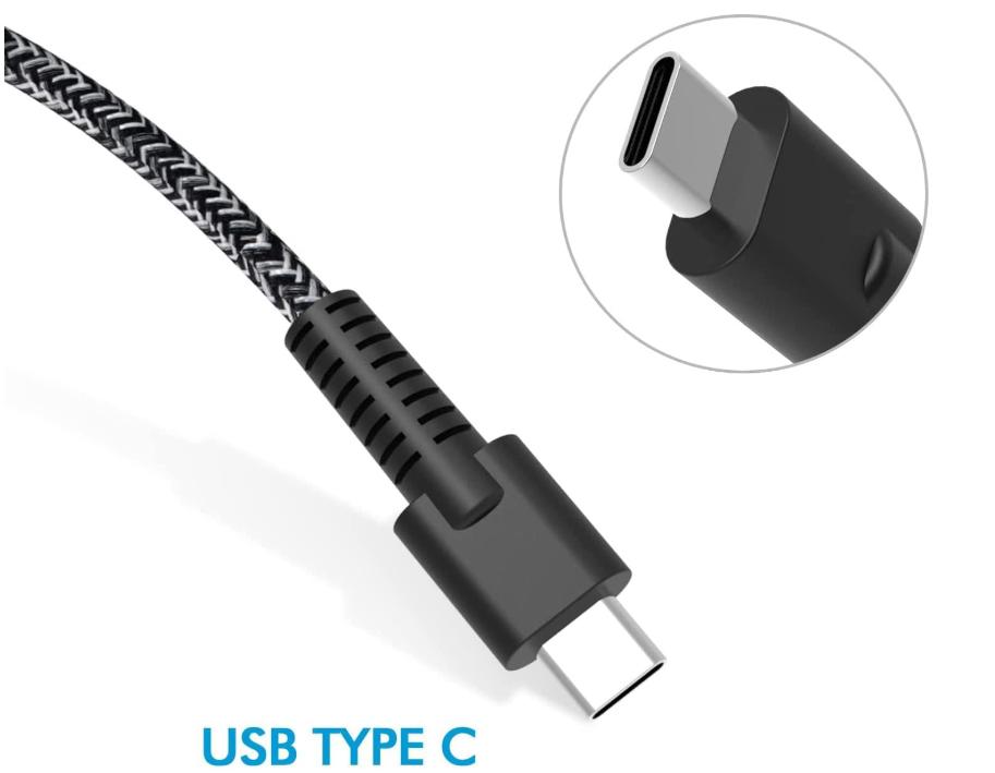65W Type-C Original HP 1HE08AA 1HE08AA#ABU Netzteil Ladegerät + Ladekabel (image for) 65W Type-C Original HP 1HE08AA 1HE08AA#ABU Netzteil Ladegerät + Ladekabel