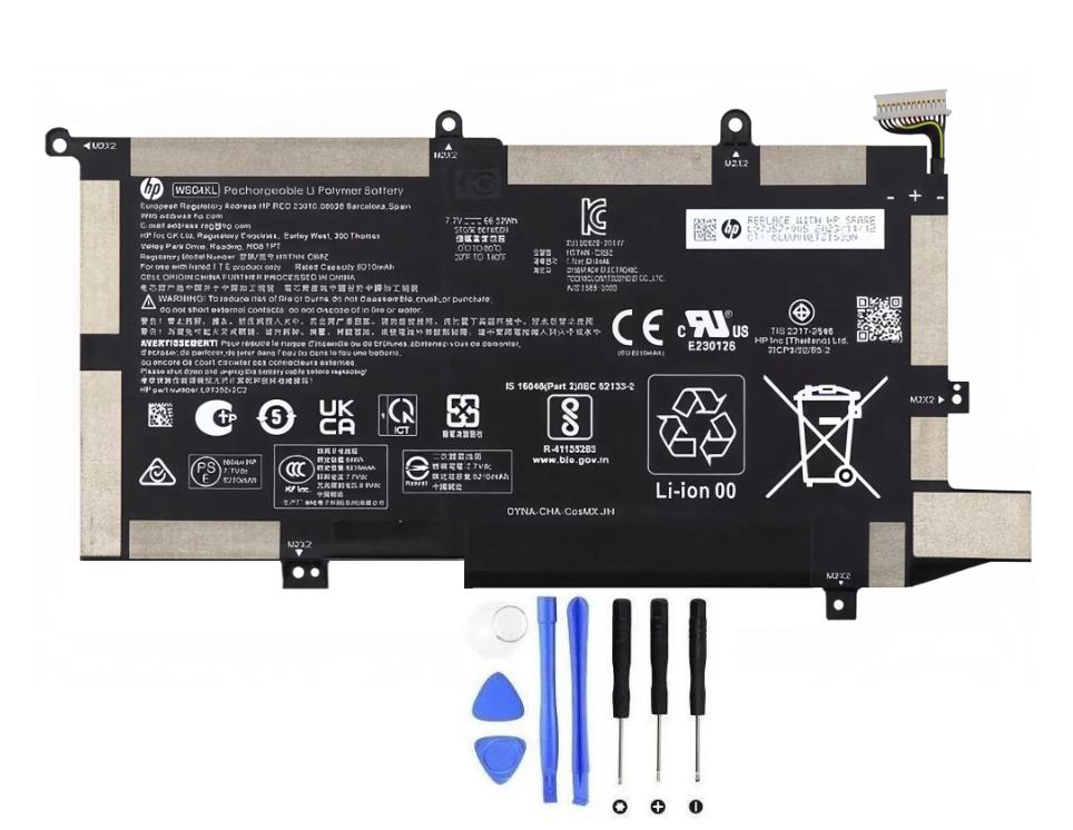 (image for) 4 Zellen 8210mAh 66.52Wh Akku für HP Spectre X360 14-EA0017NW