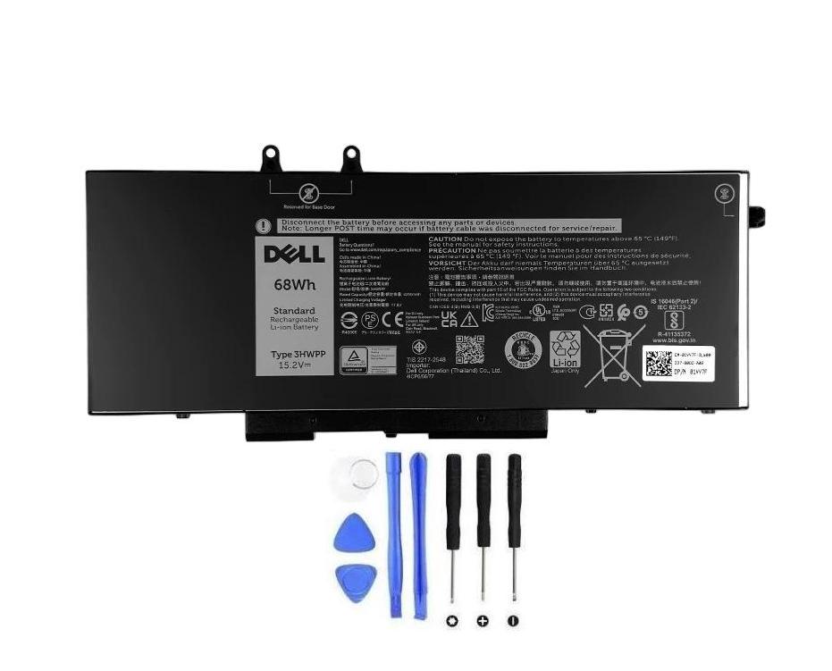(image for) Original 4 Zellen 4250mAh 68Wh Akku Dell 10X1J 1VY7F 3YNXM