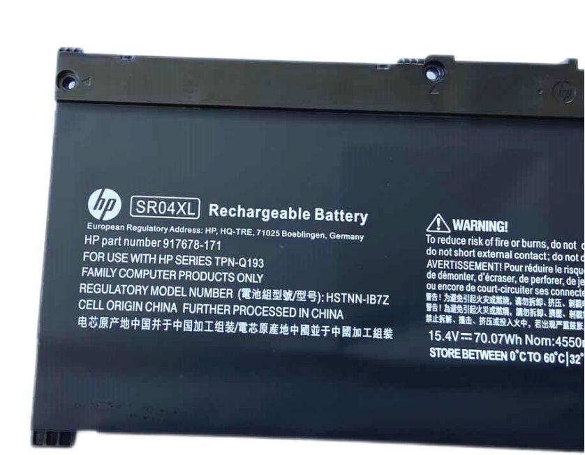 4550mAh 70.07Wh Original Akku für HP Omen 15-ce000no 15-ce000np (image for) 4550mAh 70.07Wh Original Akku für HP Omen 15-ce000no 15-ce000np
