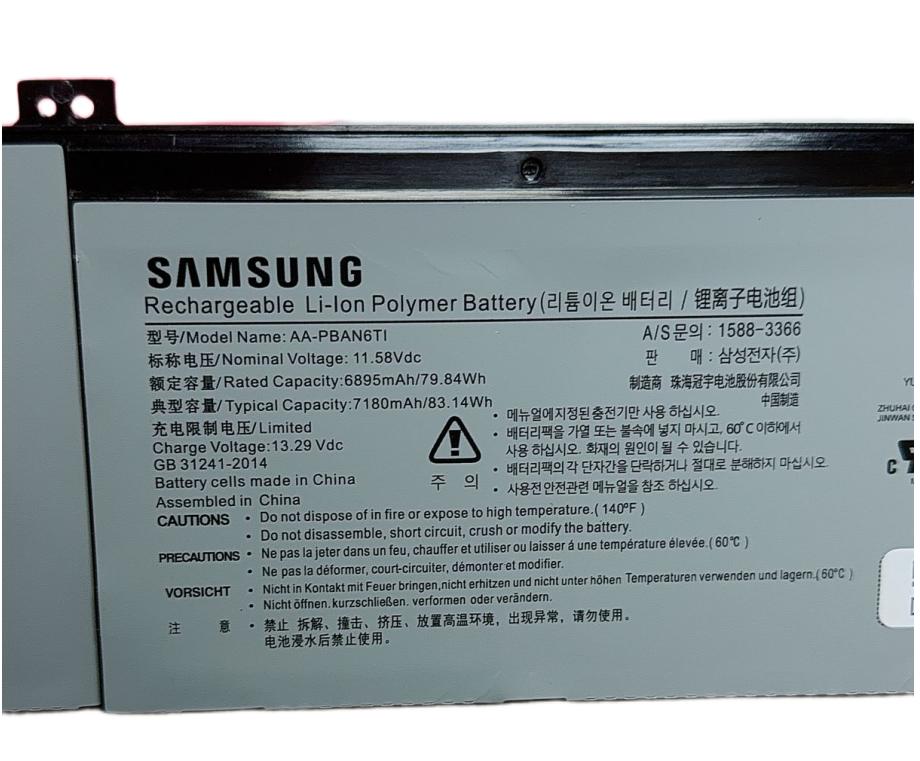 6895mAh 79.84Wh Original Akku für Samsung Galaxy Book Odyssey NP762XDA (image for) 6895mAh 79.84Wh Original Akku für Samsung Galaxy Book Odyssey NP762XDA
