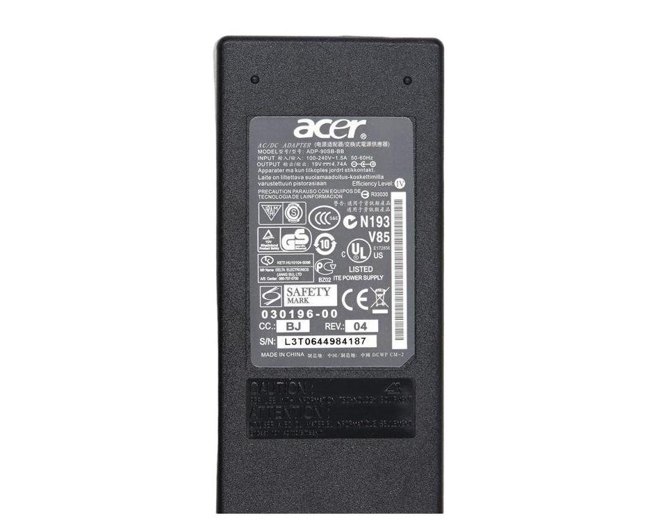 (image for) Original 90W 19V 4.74A Acer Aspire E1-470G-33214G50 Netzteil Ladegerät + Ladekabel