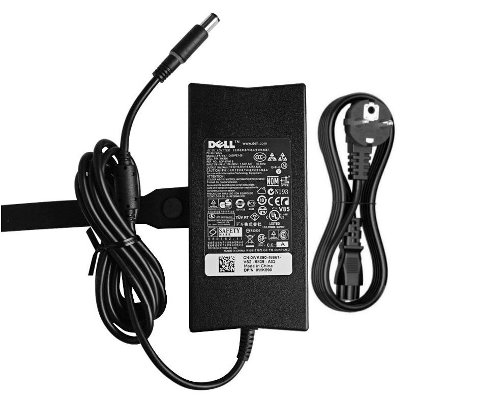 (image for) Original 90W 19.5V 4.62A Dell PP17S Netzteil Ladegerät + Ladekabel