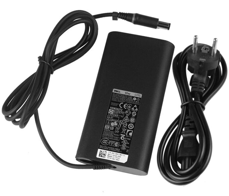 (image for) Original 19.5V 4.62A 90W Dell 00W6KV Netzteil Ladegerät + Ladekabel