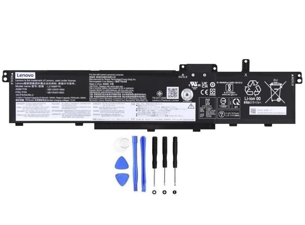 (image for) 8120mAh 94Wh Original Lenovo L22L6P70 L22M6P70 Akku