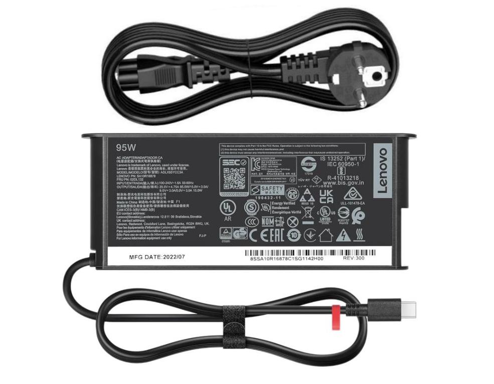 (image for) Original 95W Type-C Lenovo ADLX95YLC3A Netzteil Ladegerät + Ladekabel