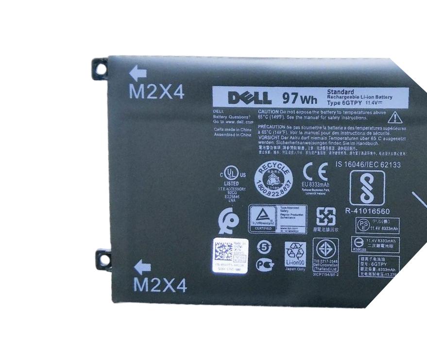 (image for) 8333mAh 97Wh 6-Zellen Original Akku Dell Precision 5530 RVT25