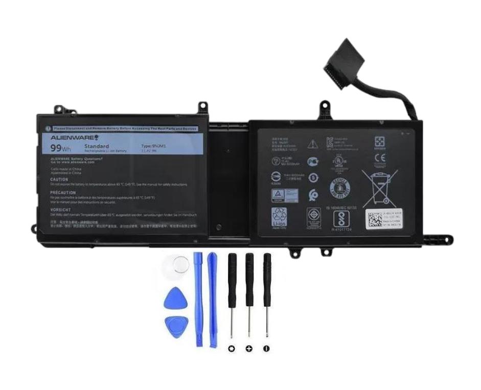 (image for) 6-Zellen 8820mAh 99Wh Akku für Dell 01D82 001D82 P31E