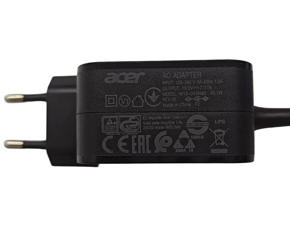 19V 2.37A 45W 3.0*1.1mm Netzteil Ladegerät Acer Aspire 1 A115-32-C1DF (image for) 19V 2.37A 45W 3.0*1.1mm Netzteil Ladegerät Acer Aspire 1 A115-32-C1DF