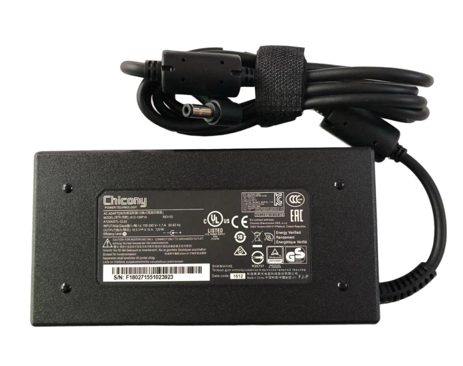 (image for) 120W 19.5V 6.15A Original Netzteil Ladegerät Ladekabel Belinea 8100G M570TU